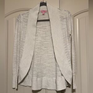 Lilly Pulitzer White Cardigan Size S